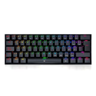 Foto 1 | Teclado Gamer Redragon K630rgb Dragonborn Alámbrico Mecánico Switch Brown Conexión Usb Tipo-c