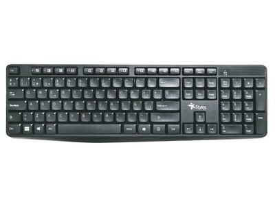 Foto 1 | Teclado Inalámbrico Stylos STPTEC4B color Negro