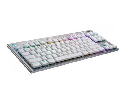 Foto 2 | Teclado Gamer Logitech G915 Tkl Mec color Blanco