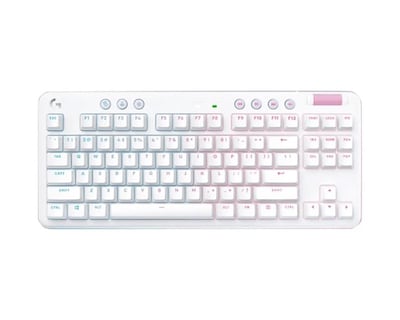 Foto 1 | Teclado Gamer Logitech G715 Tactile RGB color Blanco Inalámbrico