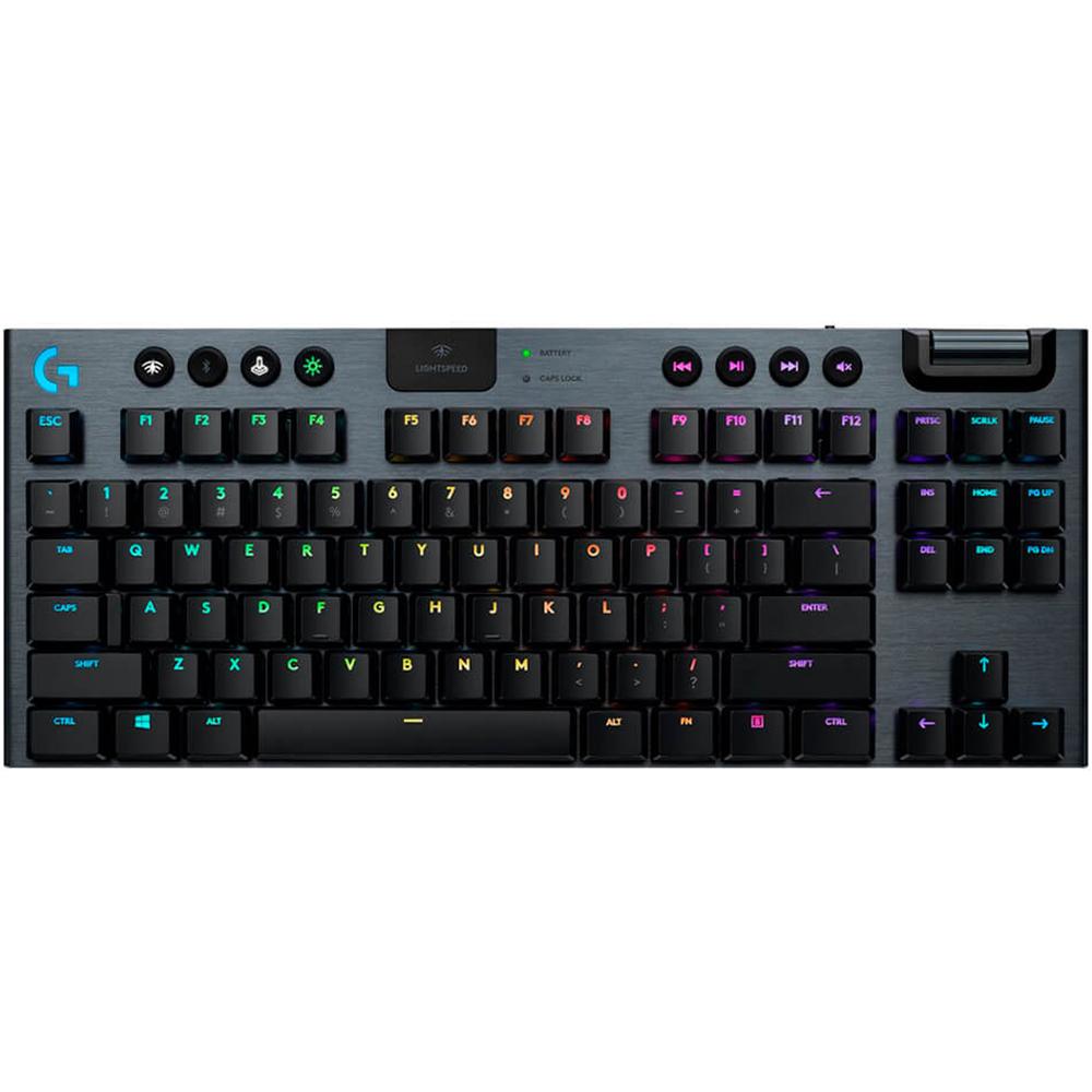 Foto 2 pulgar | Teclado Gamer Logitech G G915 TKL color Negro Inalámbrico