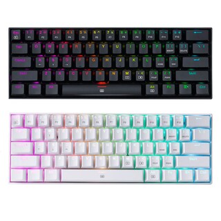 Foto 1 | Kit 2 Pack Teclado Gamer K630w-rgb Azul Y Teclado Negro K630rgb Brown