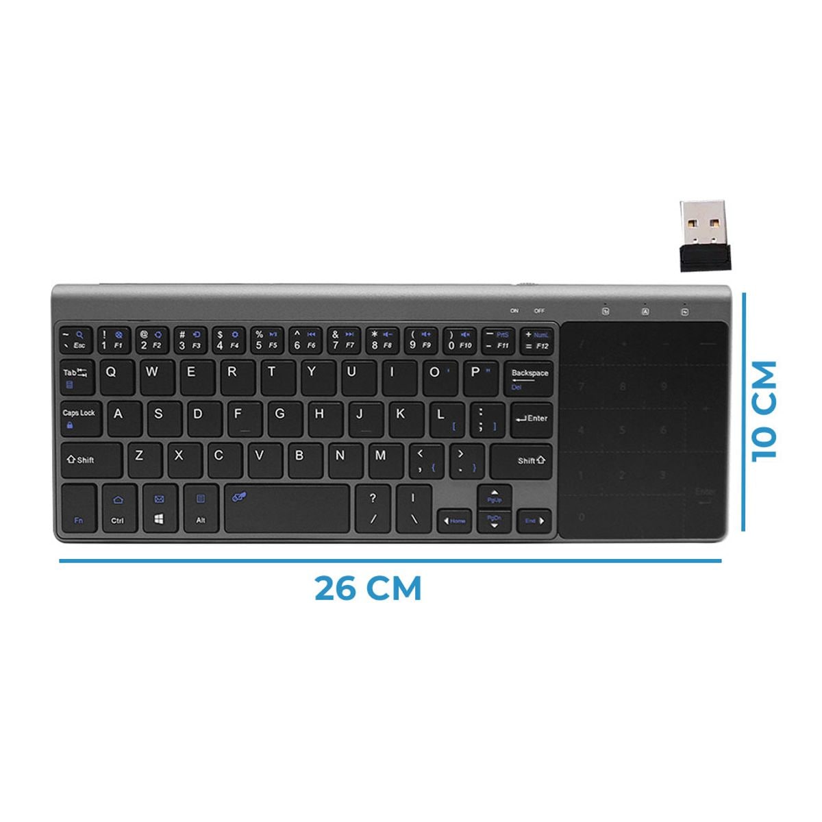 Teclado best sale y touchpad