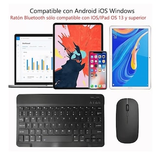 Foto 3 | Teclado Inalámbrico Belug con Bluetooth color Negro