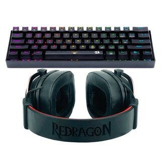 Foto 2 | Audífonos H510-1 y Teclado K630 Redragon color Negro