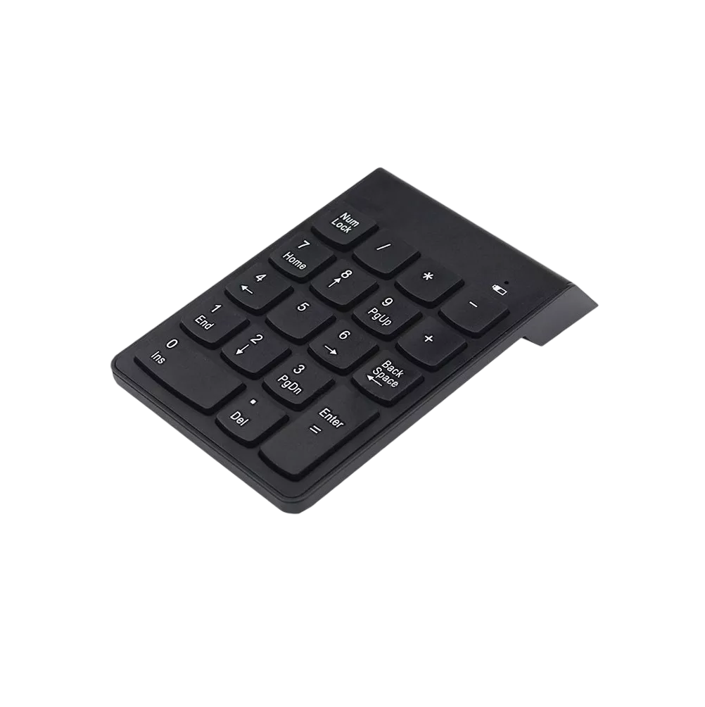 Foto 2 pulgar | Teclado Numérico Inalámbrico Usb Negro