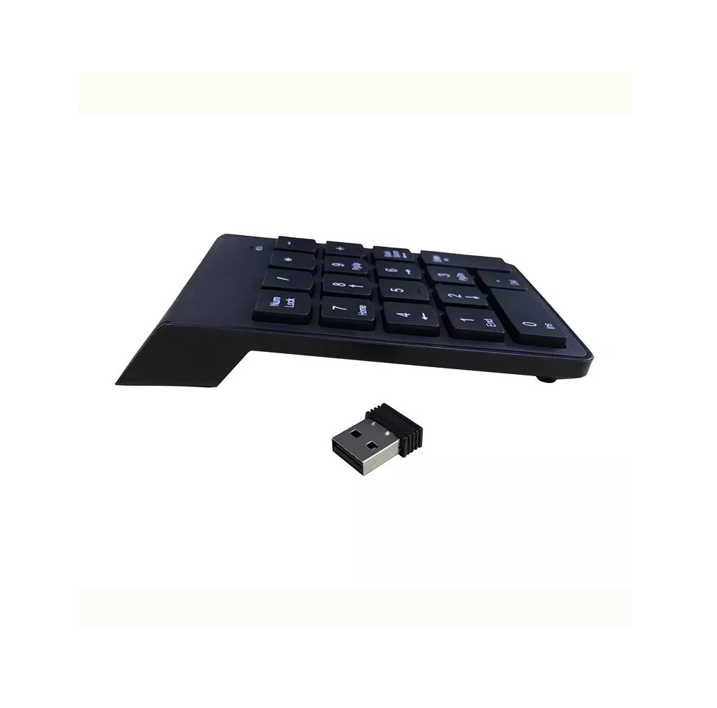 Foto 3 pulgar | Teclado Numérico Inalámbrico Usb Negro
