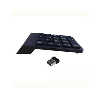 Foto 2 | Teclado Numérico Inalámbrico Usb Negro