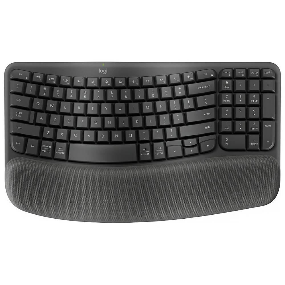 Teclado Logitech Wave Keys Inalambrico Español Gris 920-012278