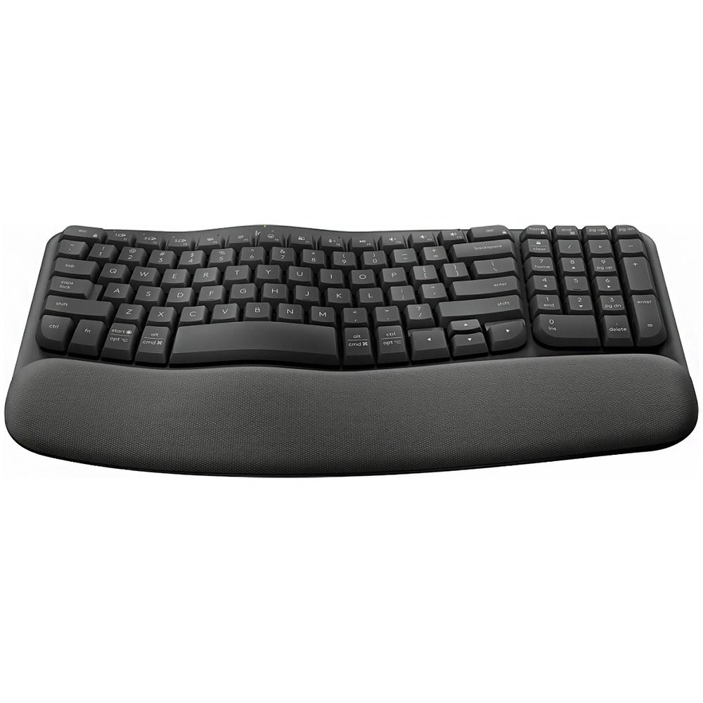 Foto 4 pulgar | Teclado Logitech Wave Keys Inalambrico Español Gris 920-012278