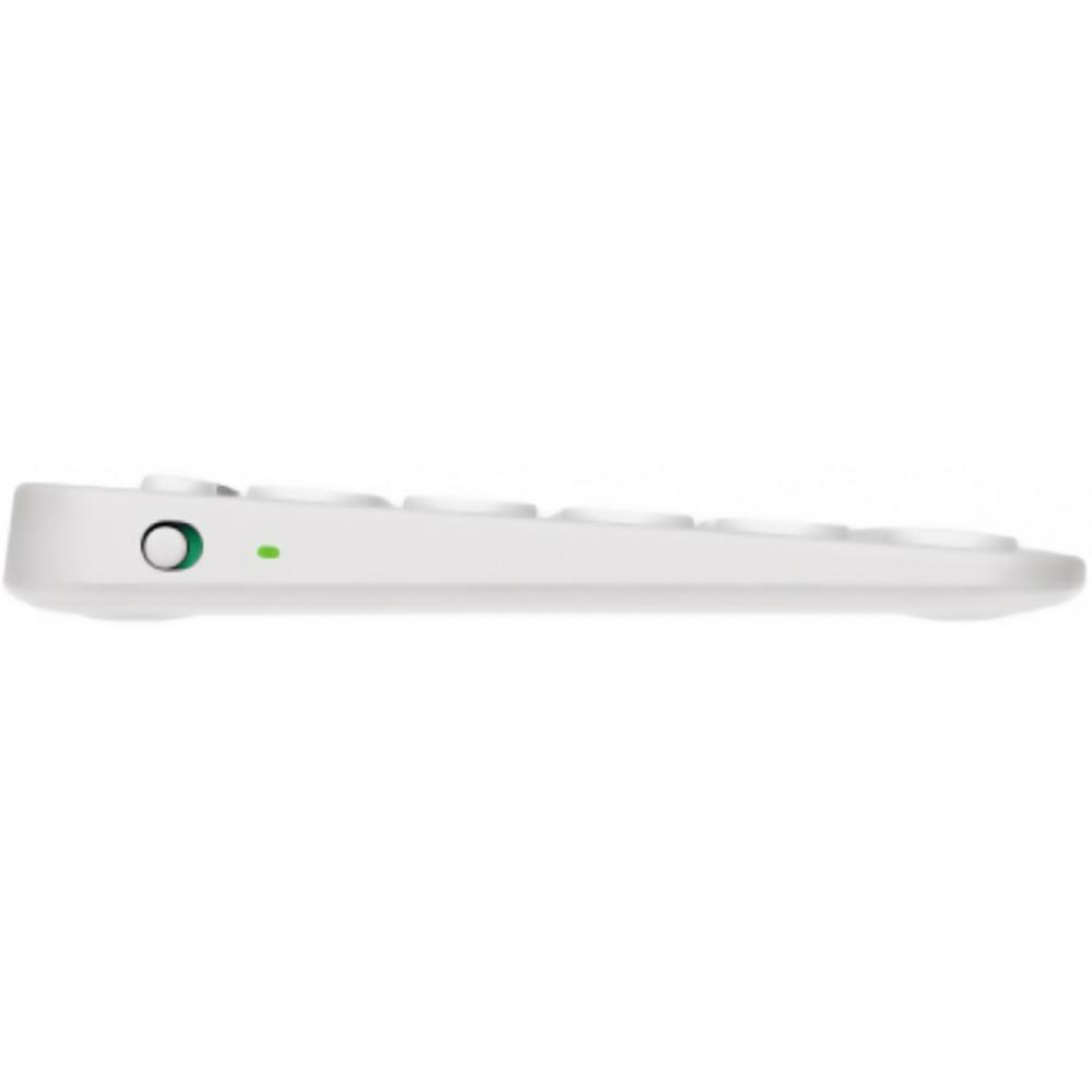 Foto 4 pulgar | Teclado Inalambrico Logitech Pebble Keys 2 K380s Español Blanco 920-011784