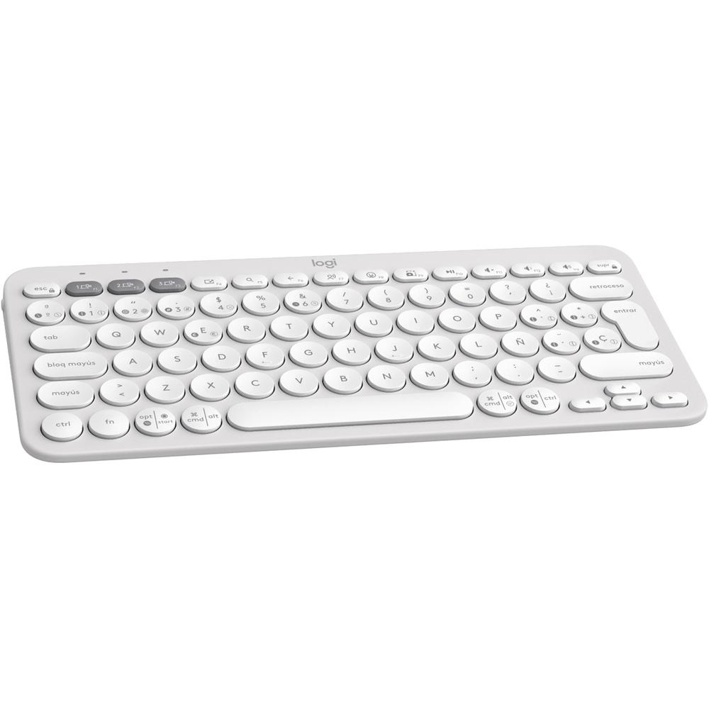 Foto 5 pulgar | Teclado Inalambrico Logitech Pebble Keys 2 K380s Español Blanco 920-011784