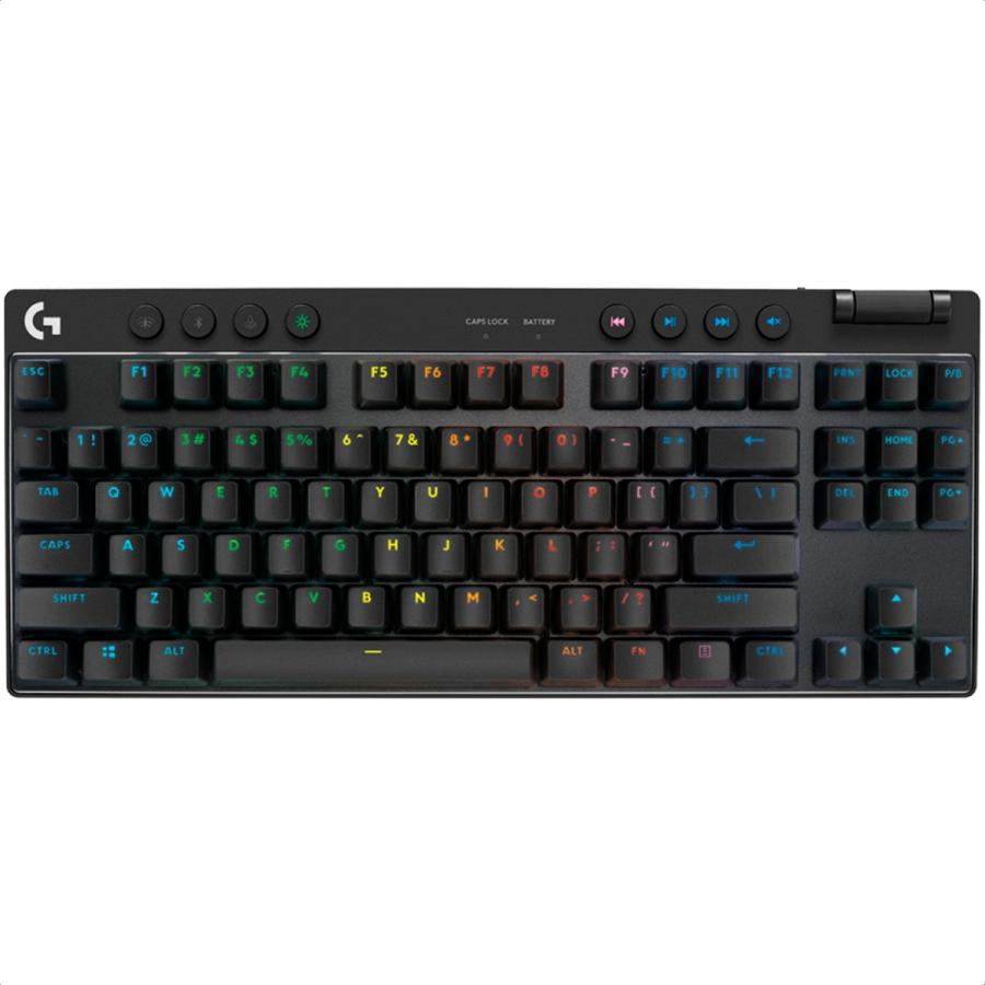 Foto 5 pulgar | Teclado Logitech G Pro X TKL Mecánico Switch GX RGB Inalámbrico Gamer