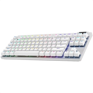 Foto 3 | Teclado Logitech G Pro X TKL Mecánico Switch GX RGB Inalámbrico Blanco Gamer