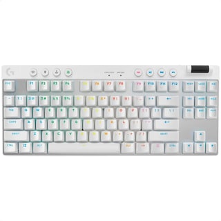 Foto 4 | Teclado Logitech G Pro X TKL Mecánico Switch GX RGB Inalámbrico Blanco Gamer