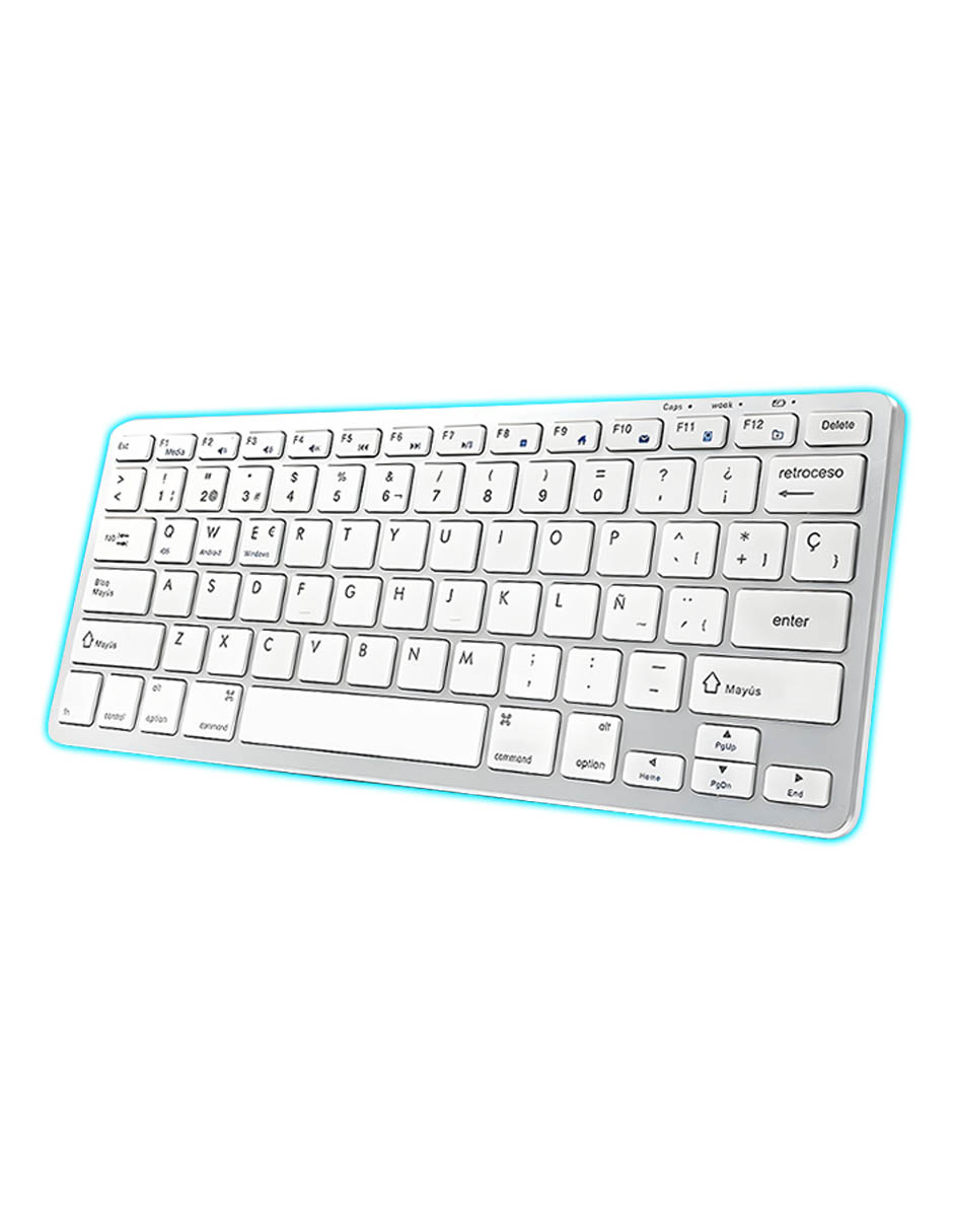 Foto 5 pulgar | Mini Teclado Inalámbrico Bluetooth 4.0 Para Mac, Windows Y Android