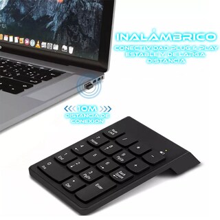 Foto 3 | Teclado Numerico Mini Teclado Numerico Inalambrico