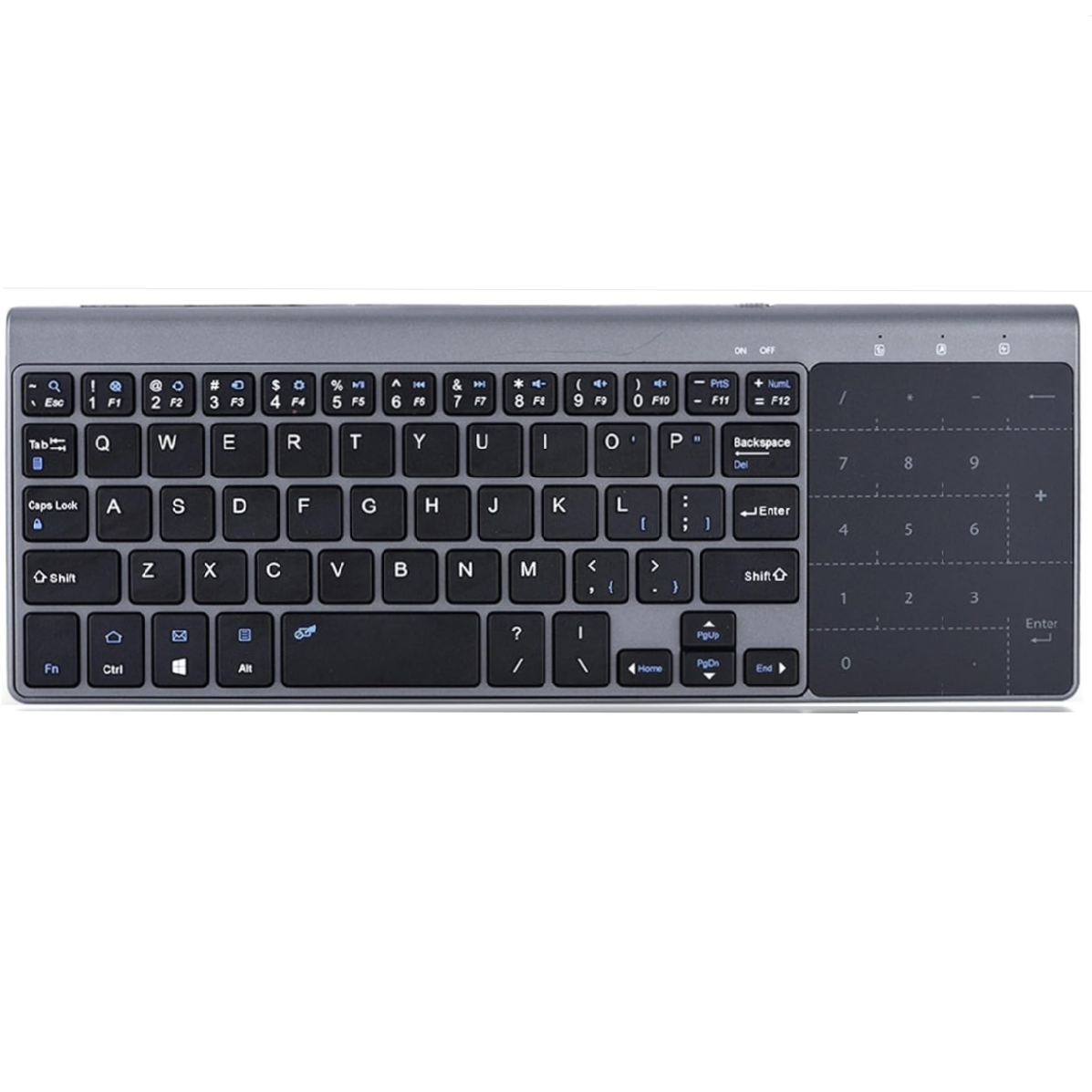 Foto 1 | Mini Teclado Inalámbrico Prodotty Portátil con Mouse Pad - Pad Numérico