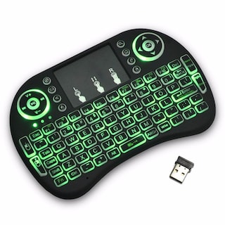 Foto 1 | Mini Teclado Bluetooth Para Smart-tv- Consolas De Videojuegos Con Luz Led