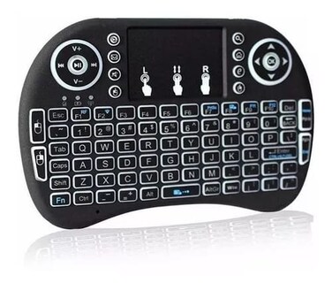 Foto 2 | Mini Teclado Bluetooth Para Smart-tv- Consolas De Videojuegos Con Luz Led