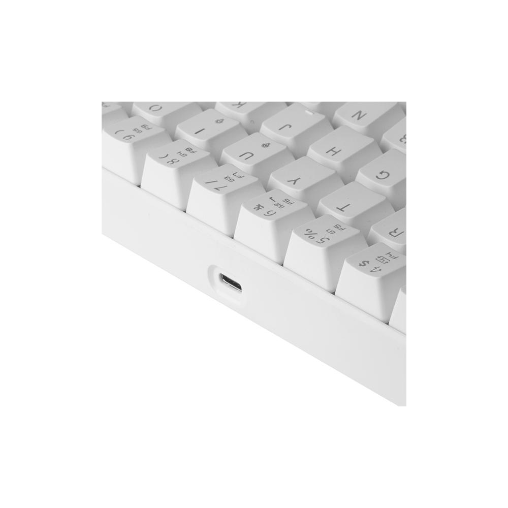 Foto 3 | Teclado Gamer Nibio Blanco