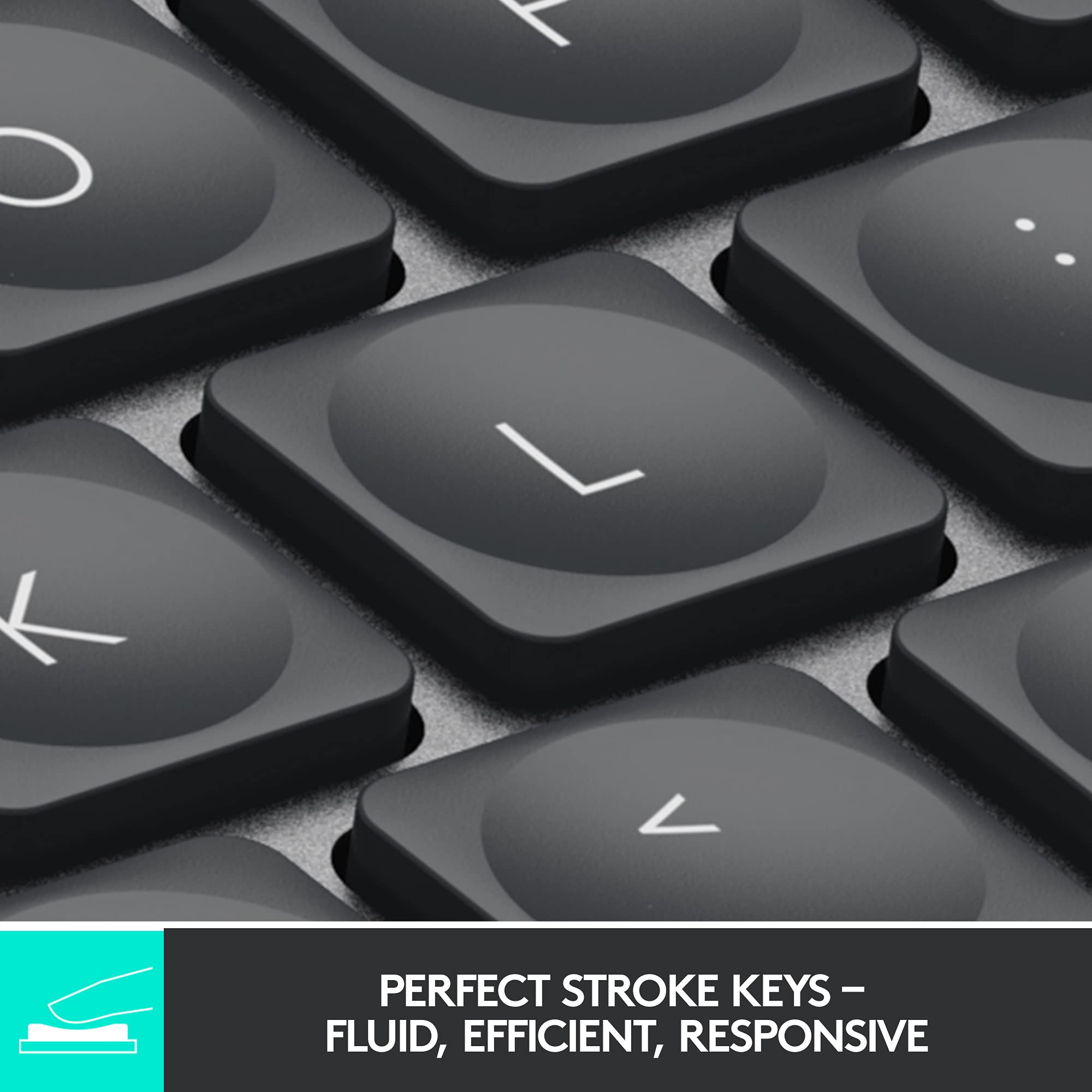 Foto 2 | Teclado Logitech Mx Keys Mini Inalámbrico Iluminado Grafito - Venta Internacional
