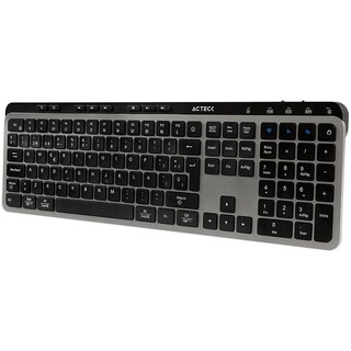 Foto 6 | Teclado Multidispositivo Acteck Inspire Krea Ti755 Inalambrico Usb 2.4ghz + Bt 5.1 Negro/gris Ac-940085