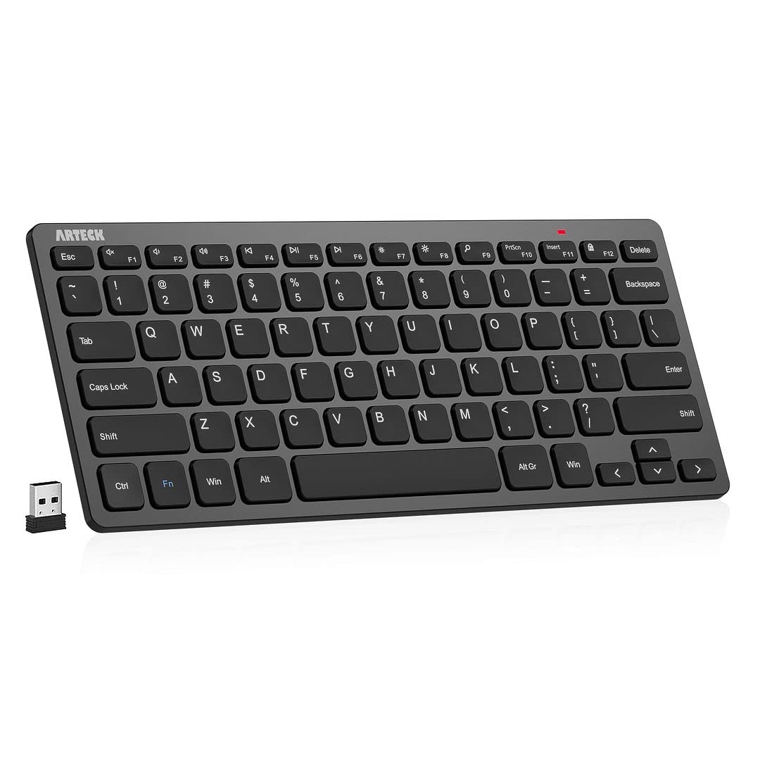 Teclado Inalámbrico Arteck Ultra Slim Compact Black - Venta Internacional