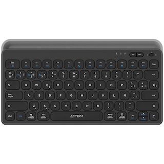 Foto 1 | Teclado Multidispositivo Acteck Inspire Trek Ti737 Inalambrico Usb 2.4 Mhz + Bt 5.1 Tamaño 65% Negro/gris