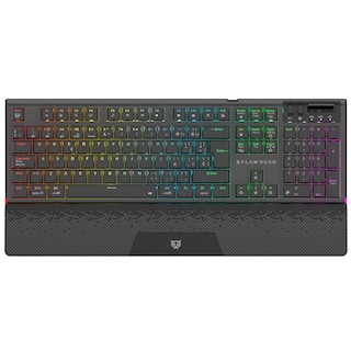 Foto 1 | Teclado Gamer Mecanico Balam Rush Dominate Expert Gk979i Switch Red Inalambrico Usb 2.4 Ghz + Bt 5.0 Rgb Negro Br-940382
