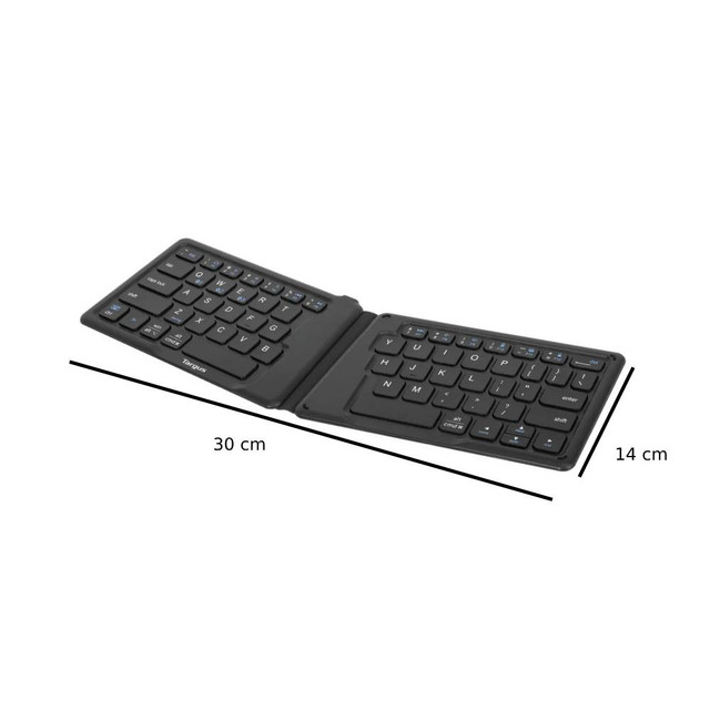 Foto 6 pulgar | Teclado Targus Akf003us Plegable con Bluetooth
