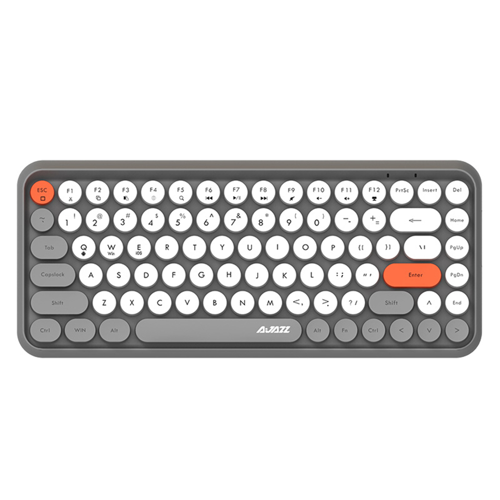 Teclado Inalámbrico Bluetooth Ajazz 308i 84 Teclas Gris - Venta Internacional.