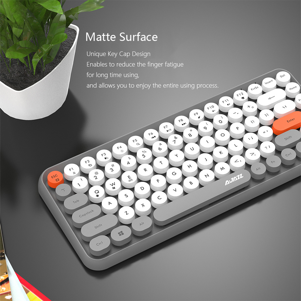 Foto 4 | Teclado Inalámbrico Bluetooth Ajazz 308i 84 Teclas Gris - Venta Internacional.