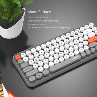 Foto 4 | Teclado Inalámbrico Bluetooth Ajazz 308i 84 Teclas Gris - Venta Internacional.