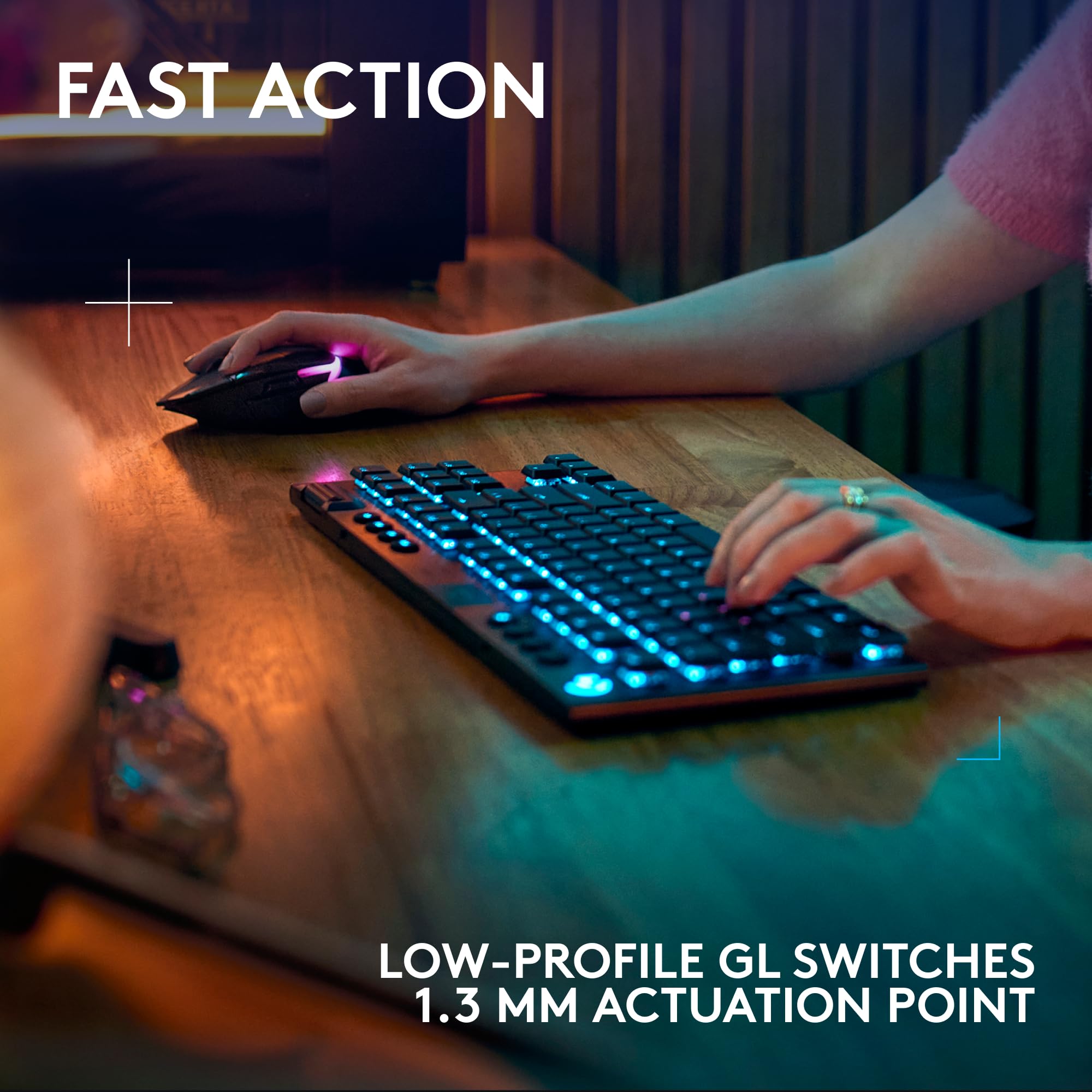 Foto 3 | Teclado Para Juegos Logitech G915 X Lightspeed Tkl Wireless - Venta Internacional.