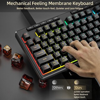 Foto 2 | Teclado Inalámbrico Para Juegos Redragon K517 Pro Con Retroiluminación Rgb - Venta Internacional.