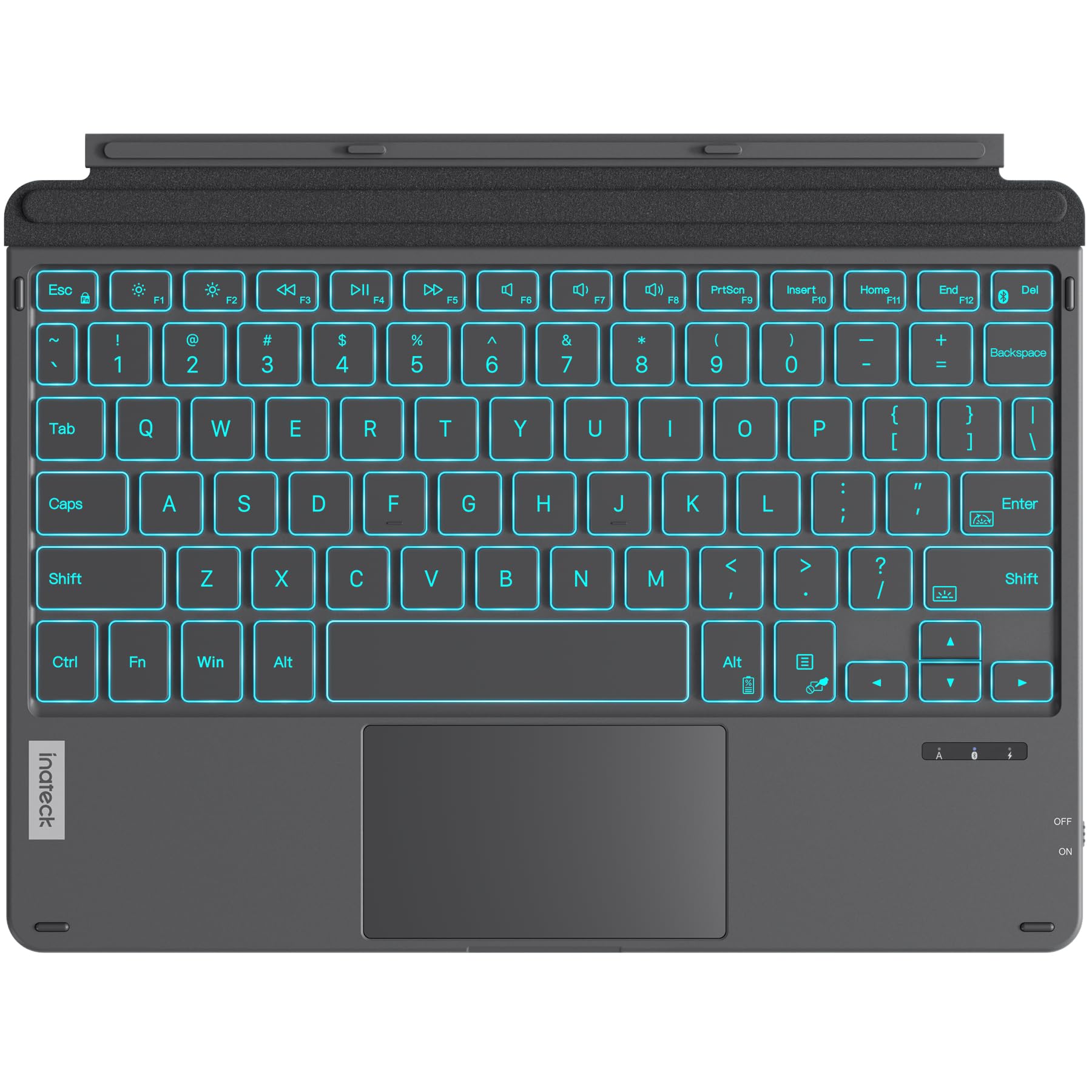 Foto 2 pulgar | Teclado Inateck Para Surface Go Bluetooth 5.3 Con Retroiluminación De 7 Colores - Venta Internacional.