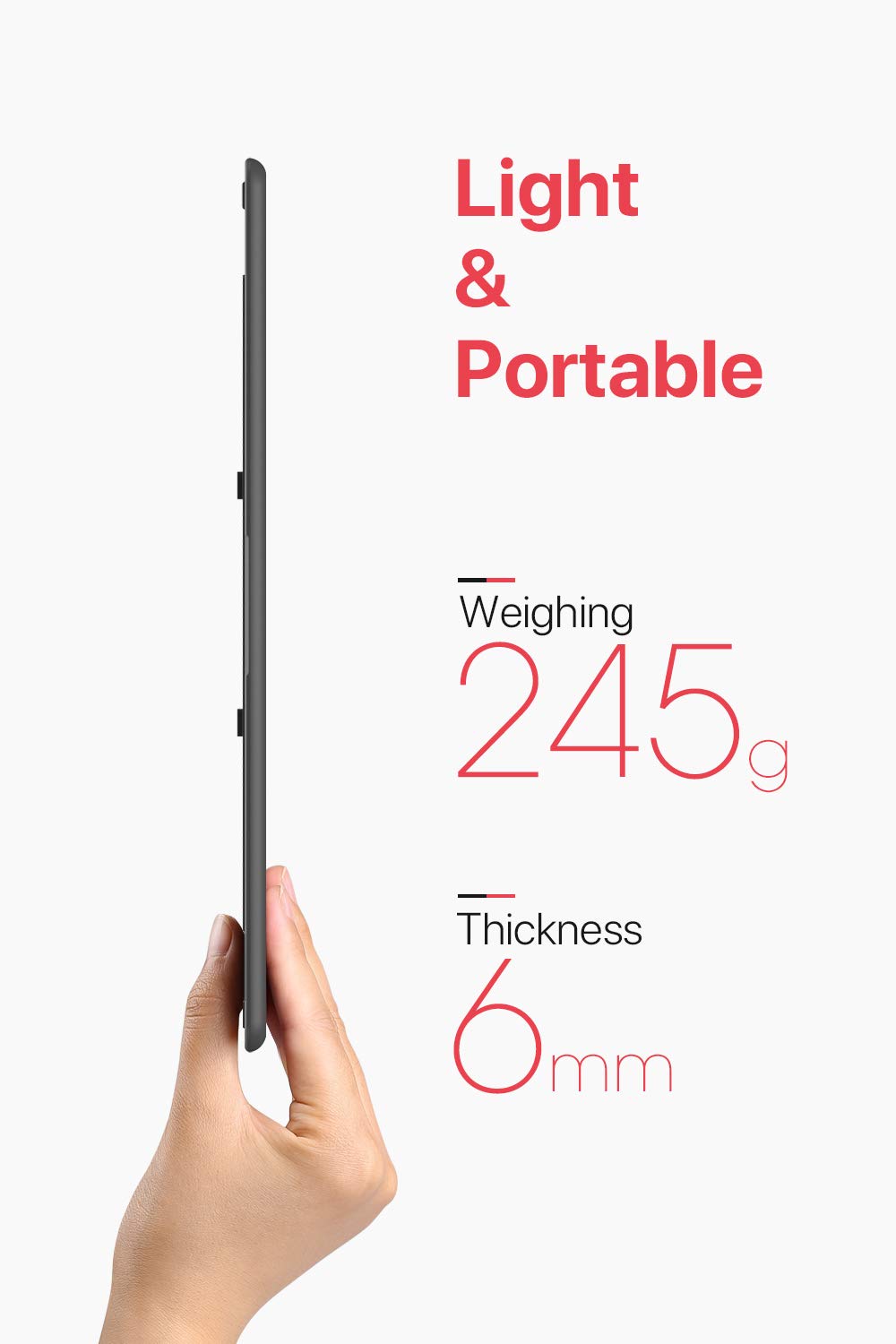 Foto 5 pulgar | Teclado Inateck Surface Go Bluetooth 5.1 Retroiluminado En 7 Colores - Venta Internacional.