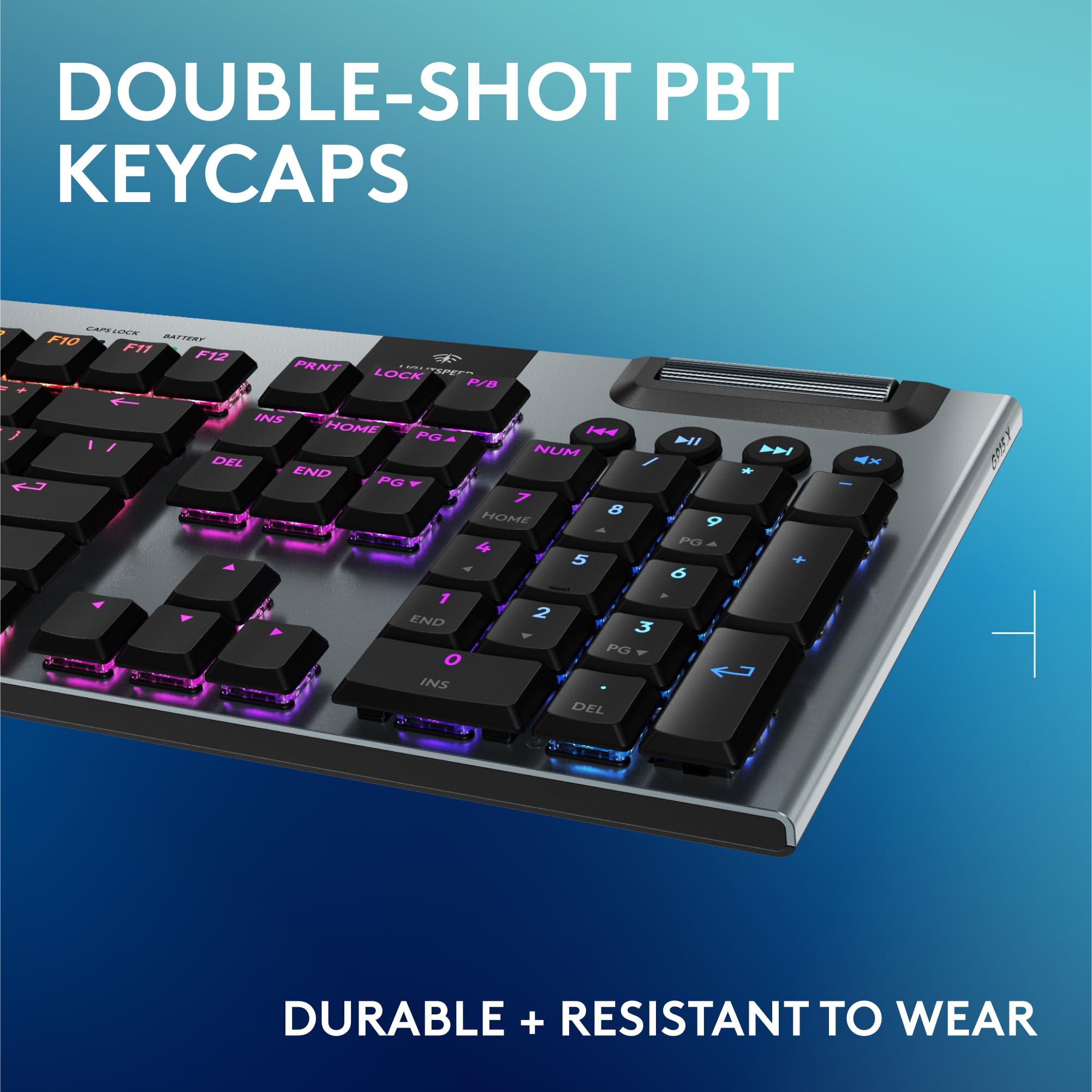 Foto 7 | Teclado Inalámbrico Para Juegos Logitech G915 X Lightspeed Red - Venta Internacional.