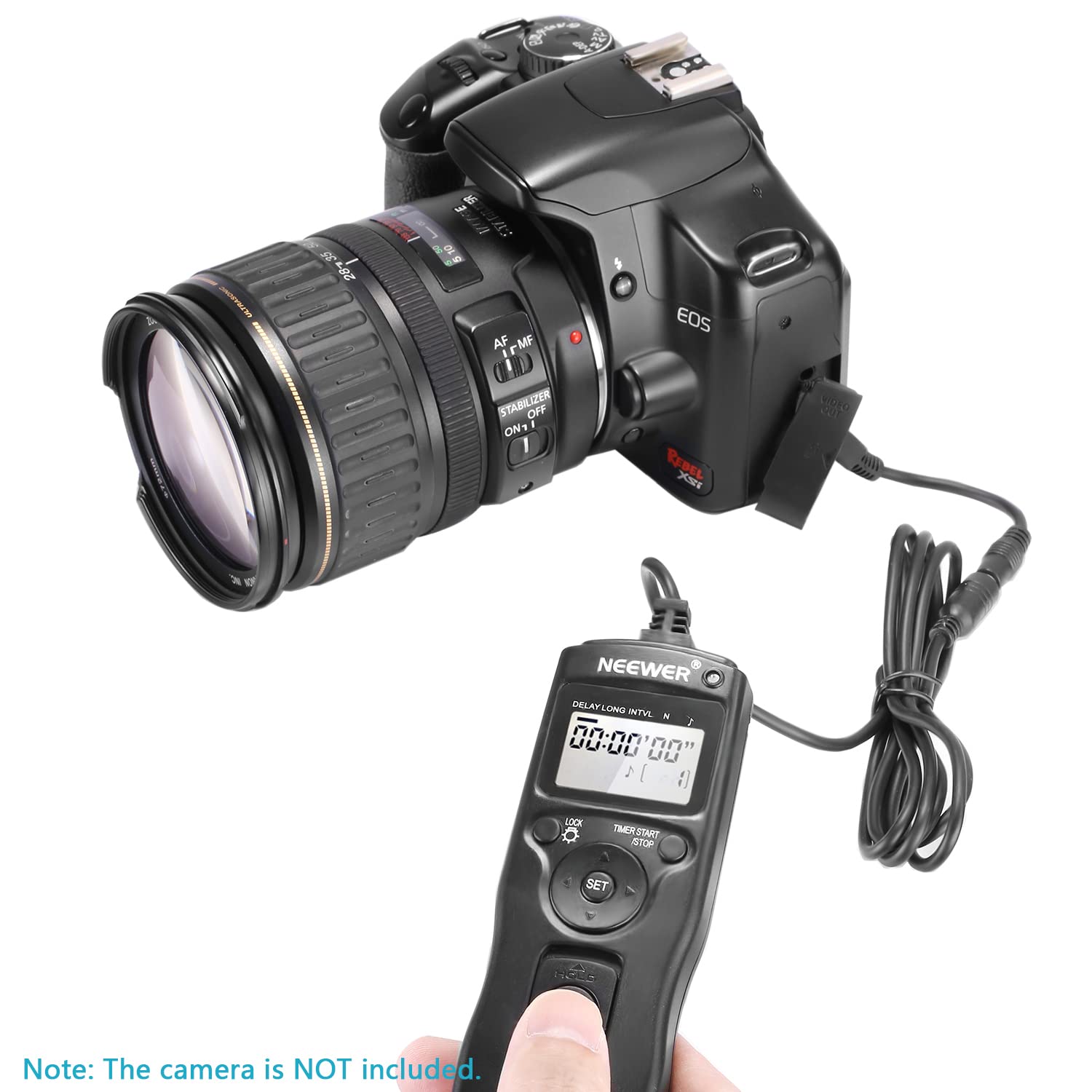 Foto 3 pulgar | Cable De Control Remoto Con Temporizador De Obturación Para Canon Eos - Venta Internacional.
