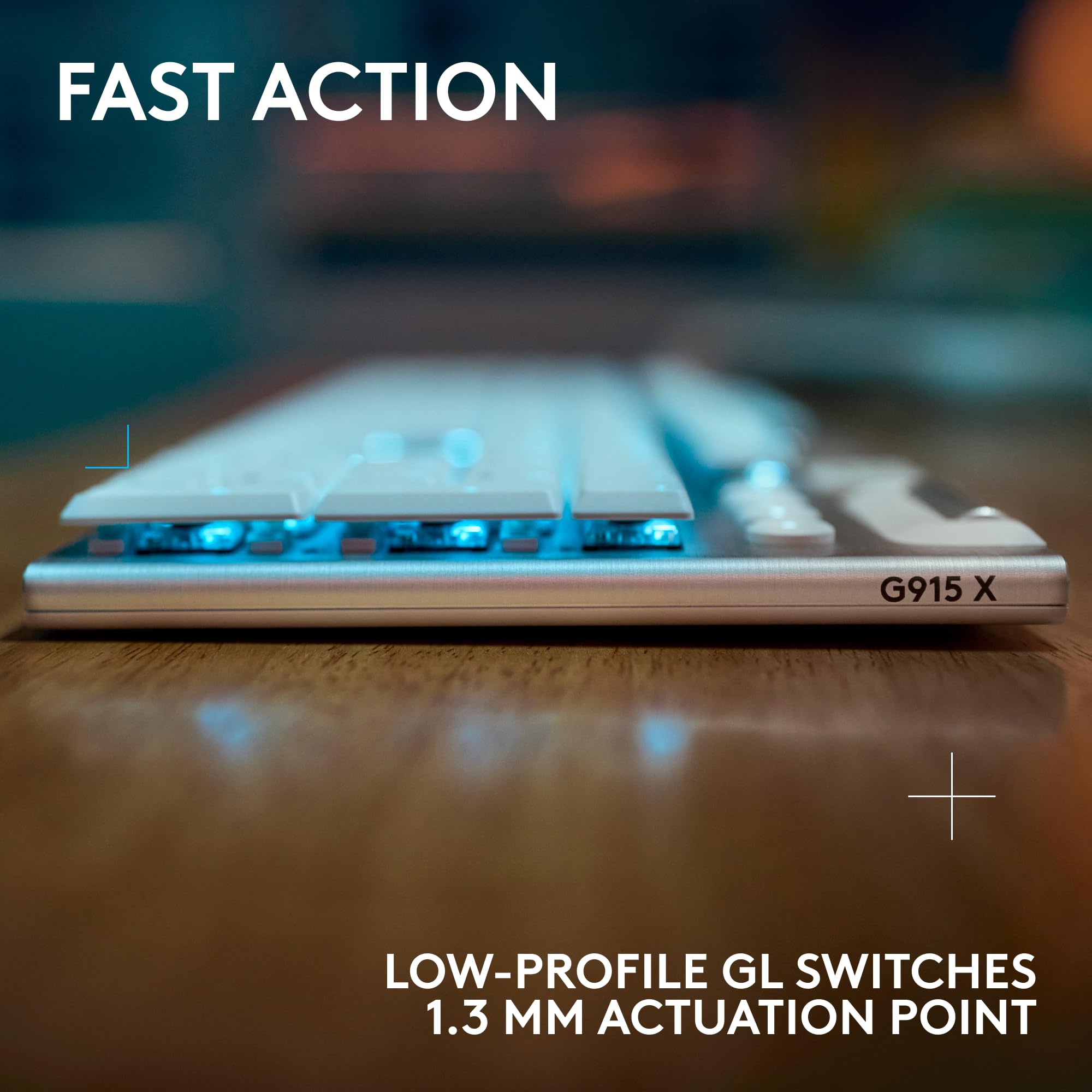 Foto 4 pulgar | Teclado Inalámbrico Para Juegos Logitech G915 X Lightspeed White - Venta Internacional.