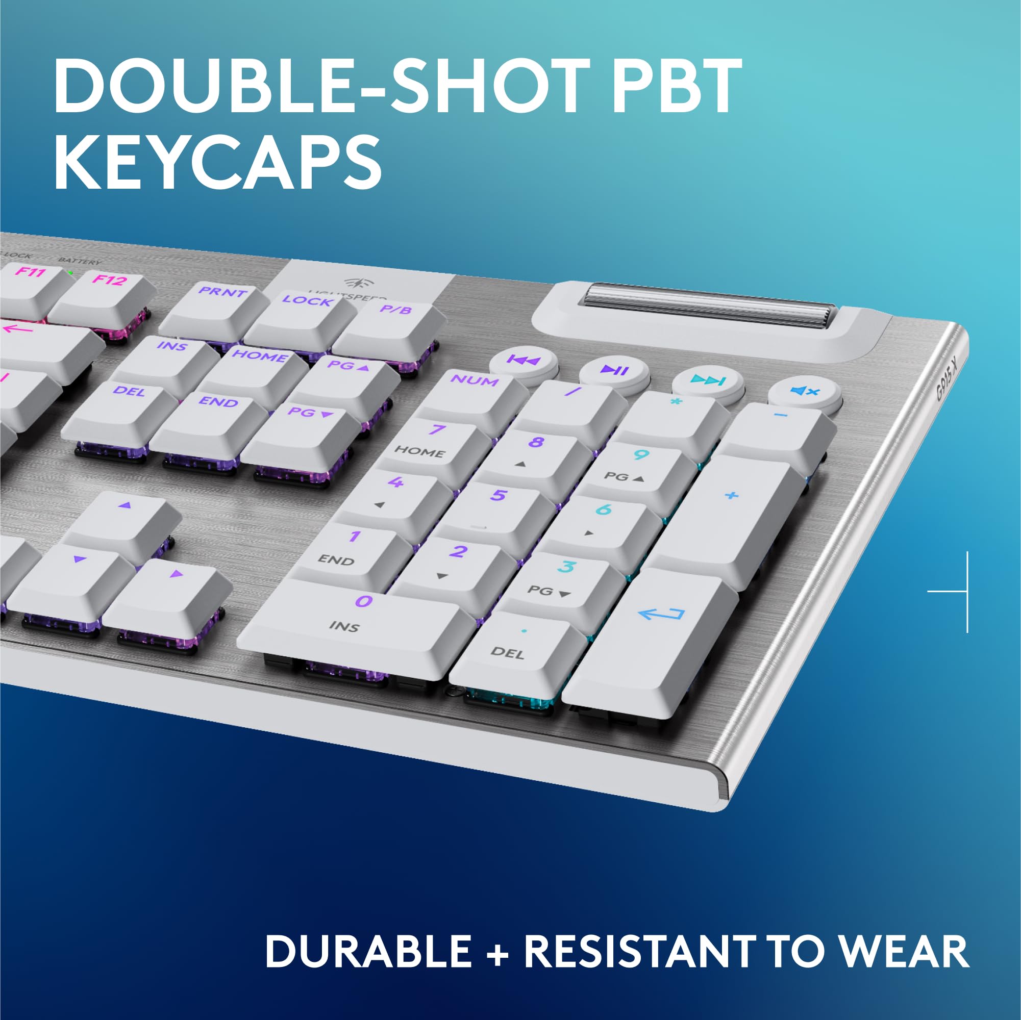 Foto 8 pulgar | Teclado Inalámbrico Para Juegos Logitech G915 X Lightspeed White - Venta Internacional.