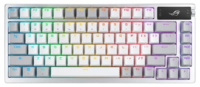 Foto 1 | Teclado Para Juegos Asus Rog Azoth 75 Inalámbrico Oled Rgb - Blanco - Venta Internacional.