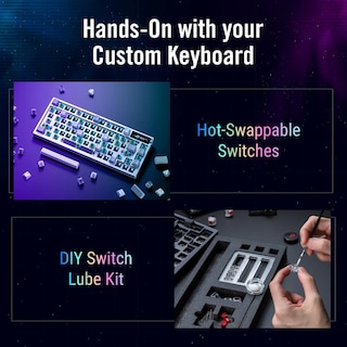 Foto 6 | Teclado Para Juegos Asus Rog Azoth 75 Inalámbrico Oled Rgb - Blanco - Venta Internacional.