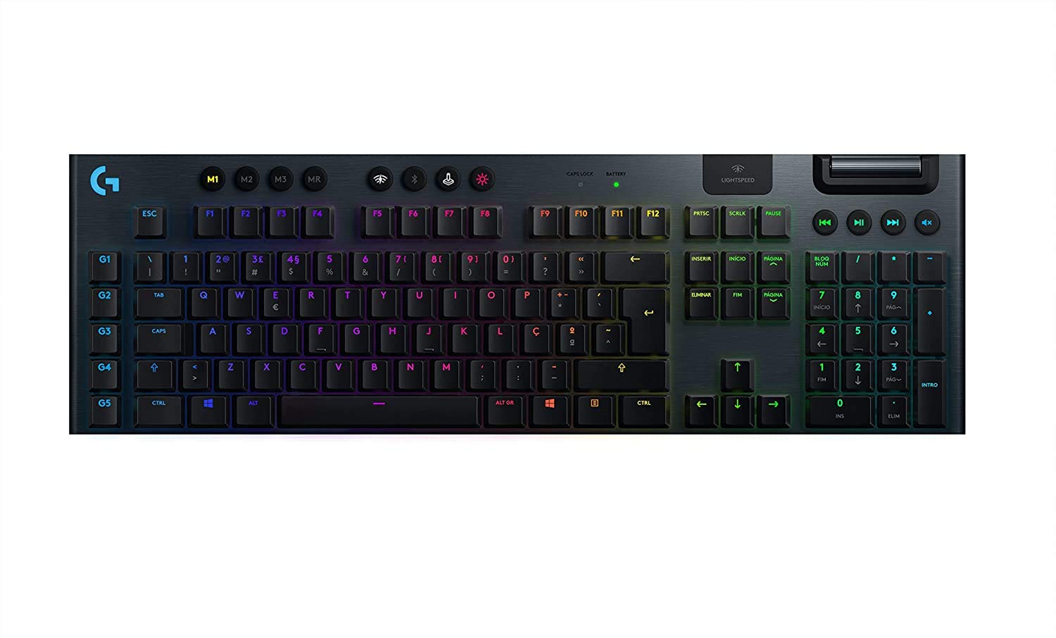 Reacondicionado Teclado Mecánico Inalámbrico Para Juegos Logitech G915 Tactile - Venta Internacional.