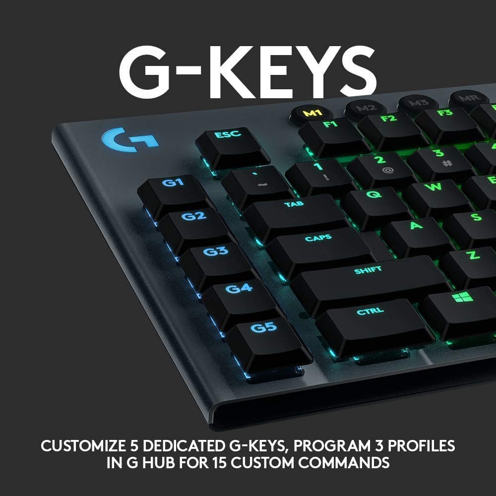 Foto 6 pulgar | Reacondicionado Teclado Mecánico Inalámbrico Para Juegos Logitech G915 Tactile - Venta Internacional.