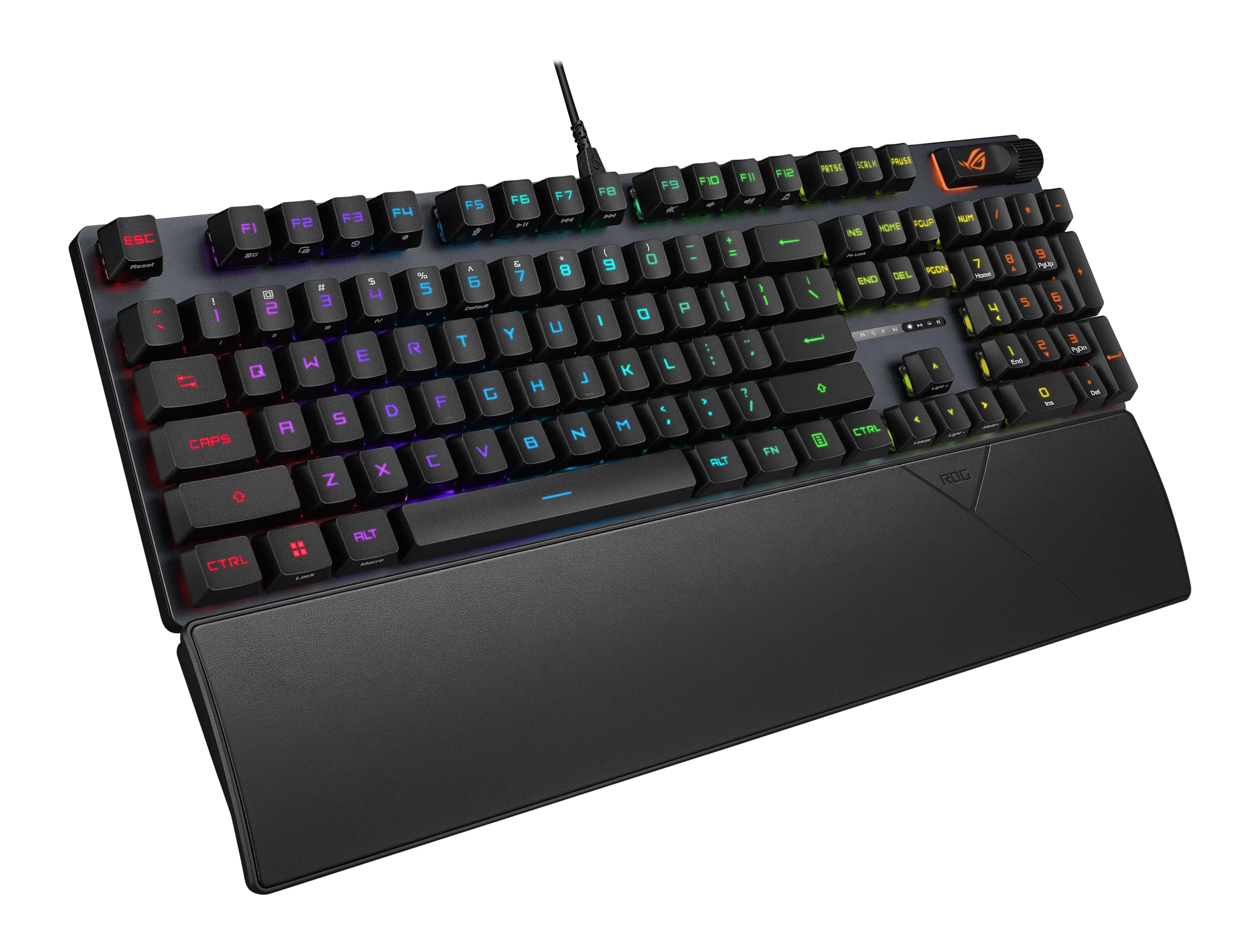 Foto 4 pulgar | Teclado Para Juegos Asus Rog Strix Scope Ii Con Reposamuñecas - Venta Internacional.
