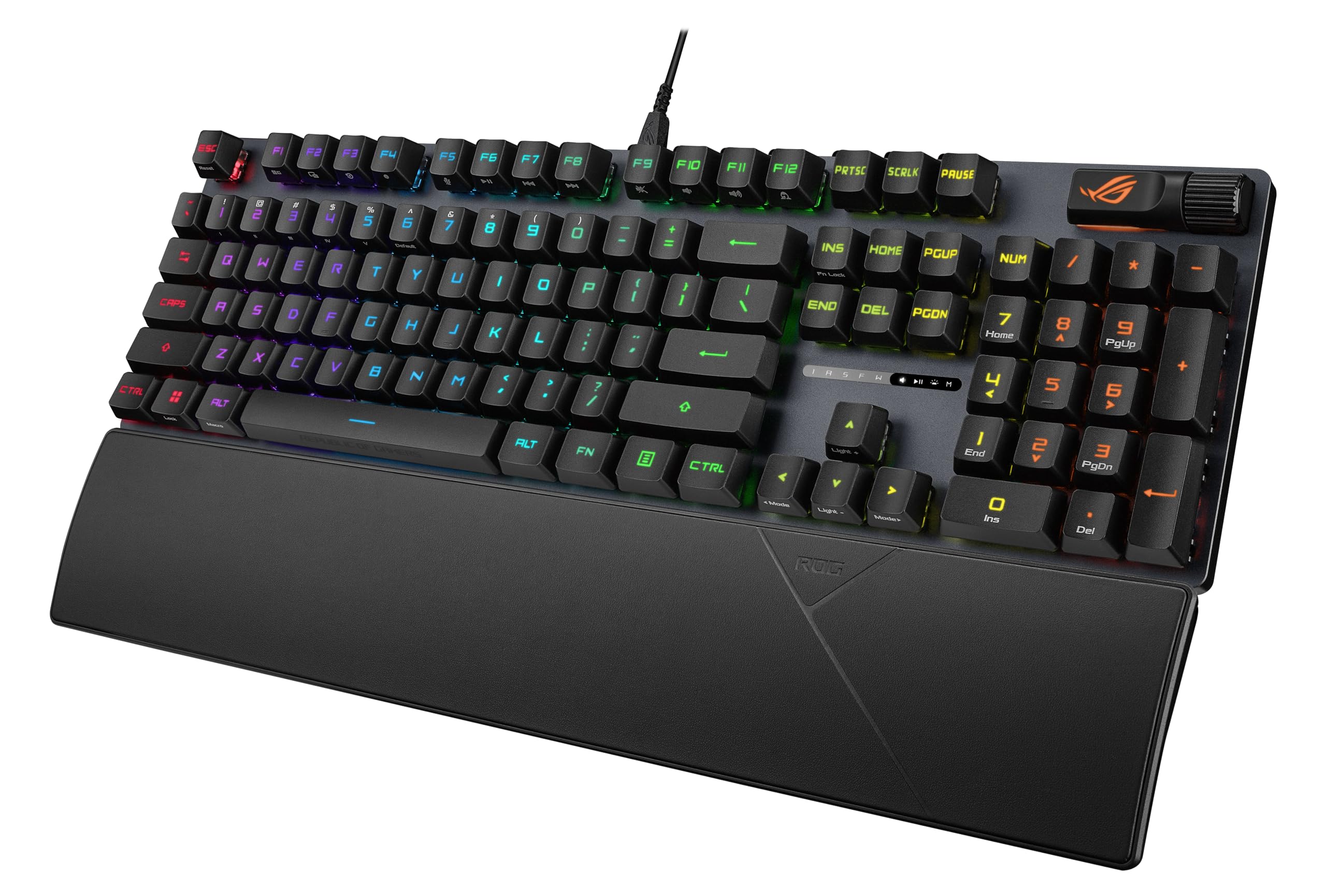 Foto 5 pulgar | Teclado Para Juegos Asus Rog Strix Scope Ii Con Reposamuñecas - Venta Internacional.