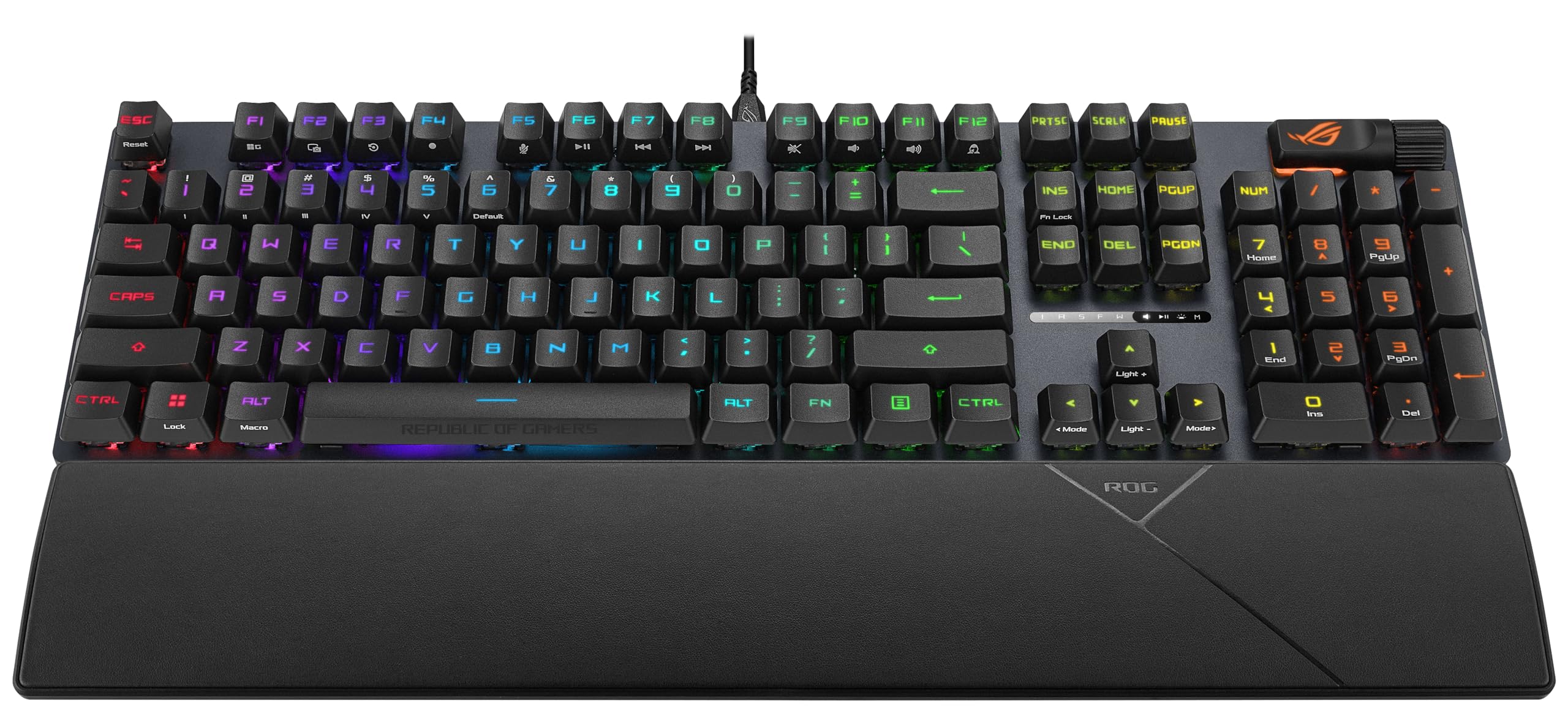 Foto 6 pulgar | Teclado Para Juegos Asus Rog Strix Scope Ii Con Reposamuñecas - Venta Internacional.