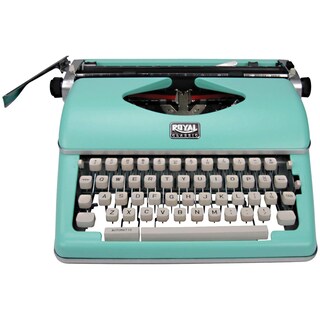 Foto 1 | Máquina De Escribir Manual Royal Classic 79101t Verde Menta - Venta Internacional.